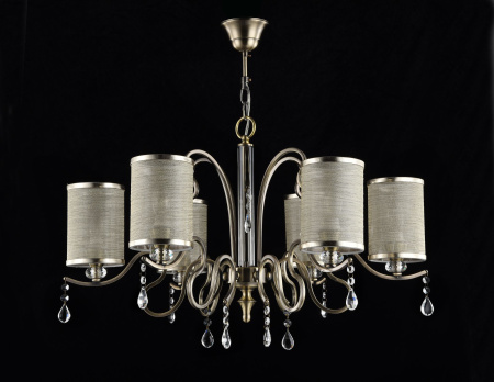 Люстра 6*E14 40Вт Бронза Антик IP20 Faust FR2300-PL-06-BZ Freya