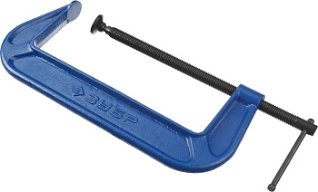 Струбцина "Профессионал" тип "G", корпус - ковкий чугун. 300мм ЗУБР