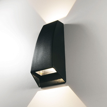 Уличный настенный светодиодный светильник 2Вт 4200К черный IP54 (a032763) Elektrostandard