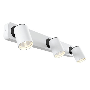 Светильник спот 3*GU10 35Вт Белый IP20 Alliot SP317-CW-03-W Technical