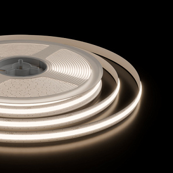 00-398 Светодиодная лента 24В, 10 Вт/м, 700 лм/м,4000К, COB, 528 д/м, CRI90+, Free Cut, IP20, 5м, ширина подложки 8 мм Apeyron