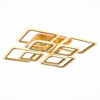 Светильник потолочный Золотистый/Белый LED 1*176Вт RGB 10Вт 3000-6000К SLE200422-08RGB EVOLED