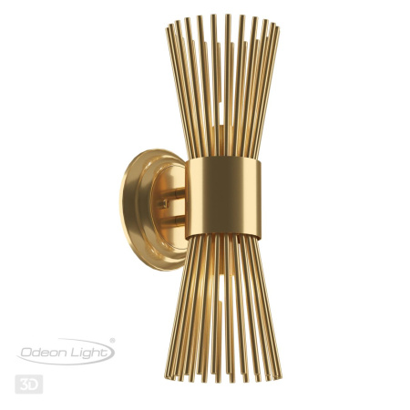 Бра G9 2*40W 220V DORTA золотой/металл ODEON LIGHT