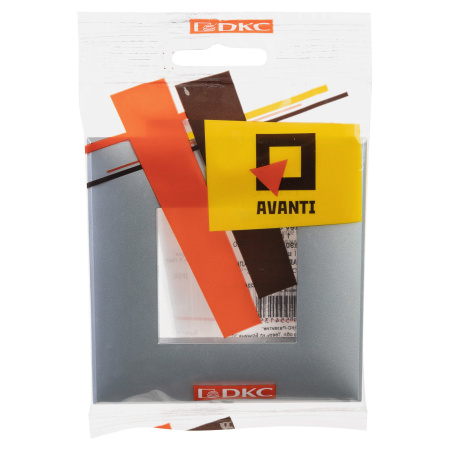 Рамка "Avanti", "Закаленная сталь", 1 пост (2 мод.) DKC