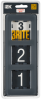 BRITE Рамка 3-мест. РУ-3-2-Бр стекло графит RE IEK