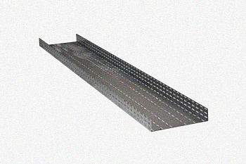 Лоток глухой ЛМГ 50х50х2000 УХЛ2,5, оцинкованный лист S1,5