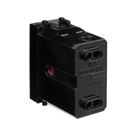 Звонок модульный, "Avanti", "Черный квадрат", 1 модуль DKC