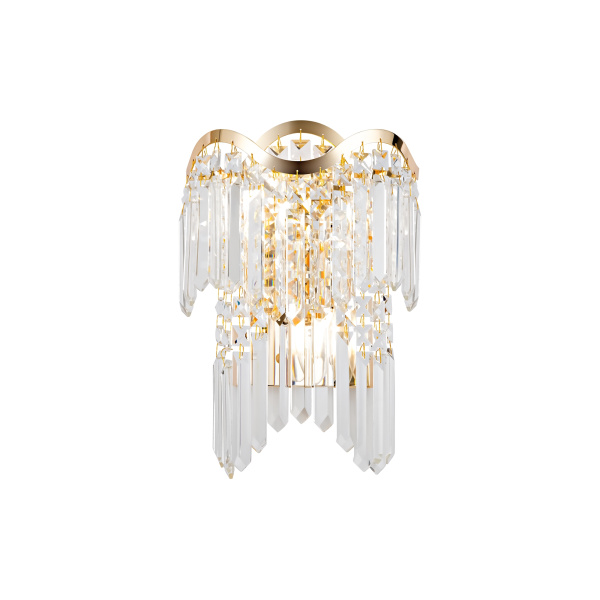 Настенный светильник (бра) 2*E14 40Вт Золото IP20 Gracia DIA201WL-02G Maytoni