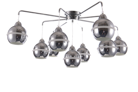 Потолочный светильник 9*E14 36Вт Хром IP20 Tommasa FR5004CL-09CH Freya