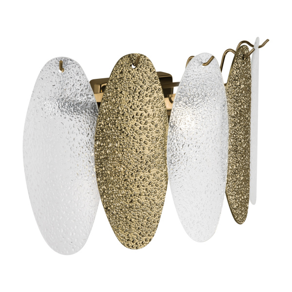 Настенный светильник (бра) 2*E14 40Вт Латунь IP20 Demure FR5189WL-02BS Freya