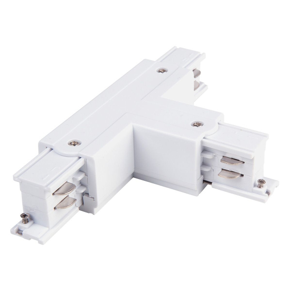 Коннектор Т-образный для трехфазного шинопровода правый белый IP20 (a039548) Elektrostandard