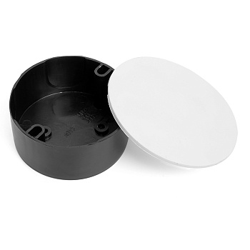 Коробка монтажная 75*30мм STEKKER EBX20-03-5, черно-белый