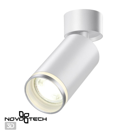 Св-к накл.IP20 GU10 9W 220V ULAR белый NOVOTECH