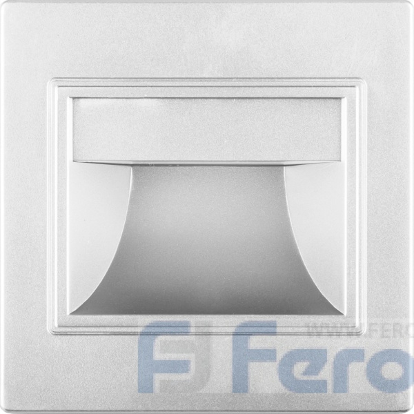 Светодиодный светильник Feron LN12/JD12 встраиваемый 1.5W 4000K серебристый