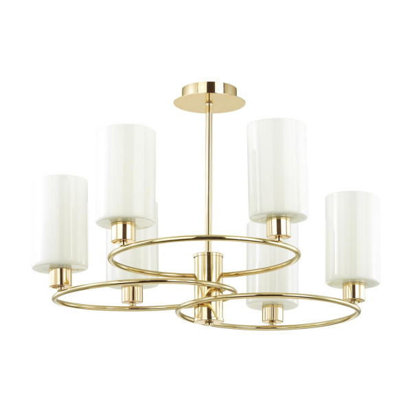 Люстра потолочная E14 6*40W 220V AVERY золотой LUMION