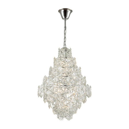 Люстра E14 10*40W TALERTI хром/прозрачный/стекло B ODEON LIGHT