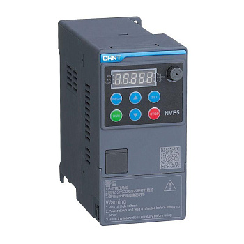 Преобразователь частоты NVF5-1.5/TD2, 1.5кВт, 220В 1Ф общий тип CHINT