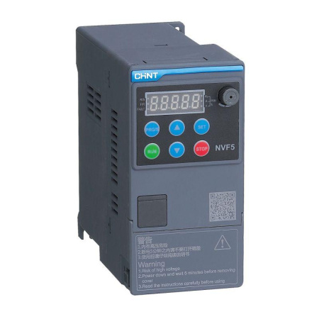 Преобразователь частоты NVF5-1.5/TD2-B, 1.5кВт, 220В 1Ф общий тип CHINT