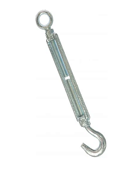 Талреп DIN 1480 М8 крюк-кольцо покрытие цинк Крепдил