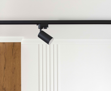 Светильник трековый 1*GU10 50Вт Черный IP20 Track lamps TR002-1-GU10-B Technical