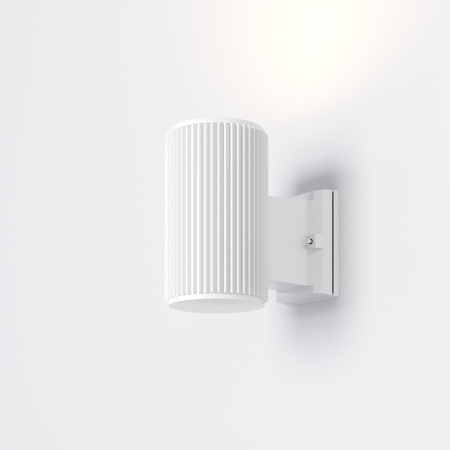Настенный светильник (бра) 60Вт Белый IP54 Rando O419WL-01W Outdoor Maytoni