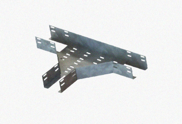 Лоток тройниковый перфорированный ОТ 200х65 УТ1,5, оцинкованный лист S1,0