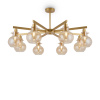Люстра 8*E14 60Вт Золото IP20 Circle FR5183PL-08G Freya