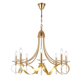 Светильник подвесной Французское золото E14 8*40Вт SLE120213-08 EVOLUCE