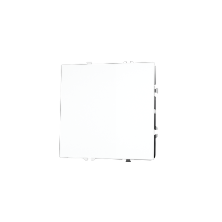 Проходной переключатель встраиваемый Voltum S70 одноклавишный 10А, (белый матовый)