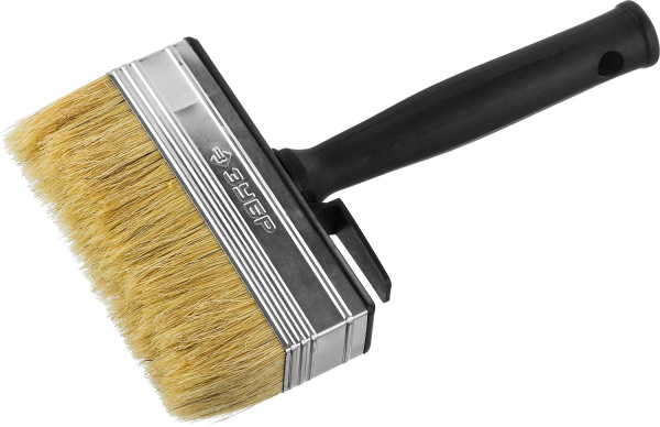 Кисть-макловица "ОПТИМА", светлая щетина, пластмассовый корпус, 30х120мм ЗУБР