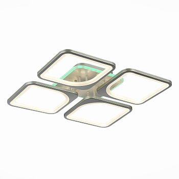 Светильник потолочный Серебристый/Белый LED 1*136Вт RGB 8Вт 3000-6000К SLE500492-04RGB EVOLED