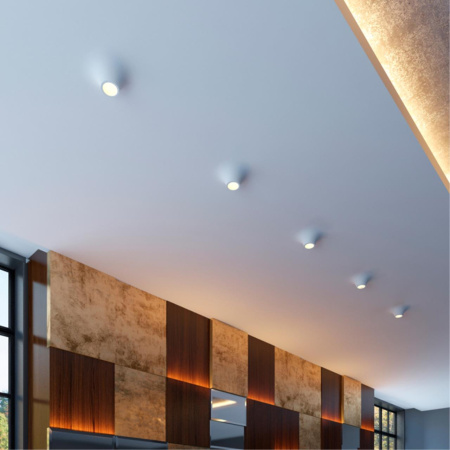 Встр.под покраску св-к IP20 GU10 50W 220V CAIL белый NOVOTECH