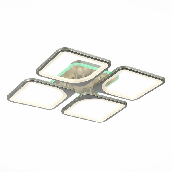 Светильник потолочный Серебристый/Белый LED 1*136Вт RGB 8Вт 3000-6000К SLE500492-04RGB EVOLED