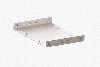 Соединитель лотковый замковый СЛЗ-150х80х1,5 УХЛ1, оцинкованный лист, S1,5