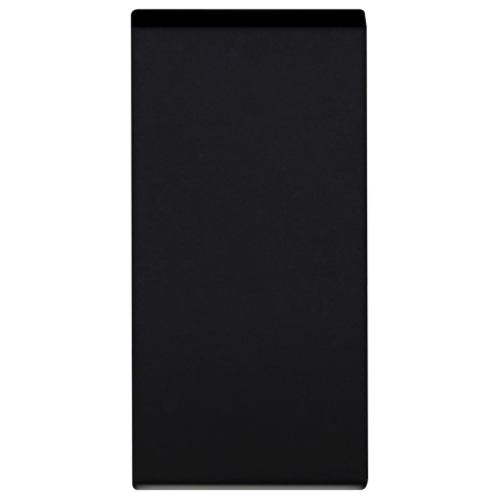 Donel Выключатель 10А, 1 мод., черн. (22.5х45мм), серия (тип) DA