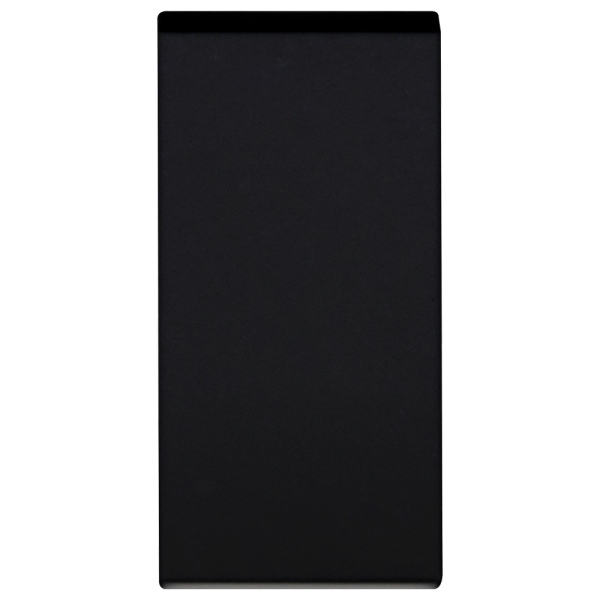 Donel Переключатель 10А, 1 мод., черн. (22.5х45мм), серия (тип) DA