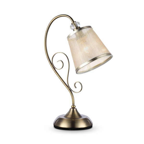 Настольный светильник 1*E14 40Вт Бронза Антик IP20 Driana FR2405-TL-01-BZ Freya