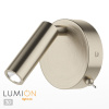 Бра с выкл.LED 3W 3000K 330Лм 220V CHASE бронза LUMION