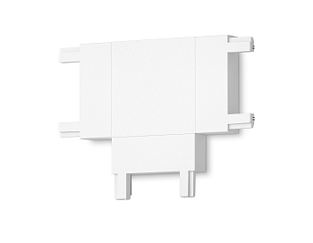 Коннектор T-образный для накладного шинопровода Magnetic Ultra Slim GV1118 WH белый 46*36*6 Ambrella Light