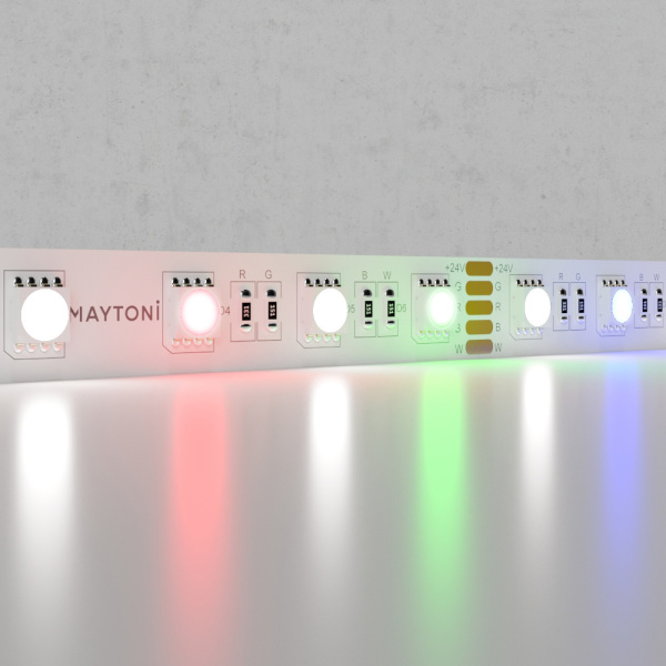 Лента светодиодная 24В 5050 19,2Вт/м 60LED/м RGBW 6000K 5м IP20 Technical Maytoni