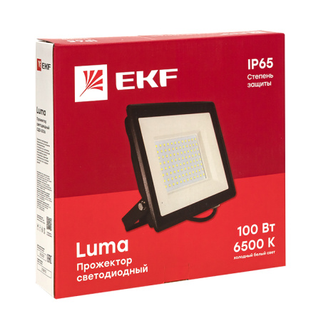 Прожектор светодиодный СДО-3006 100Вт 6500К IP65 Basic EKF
