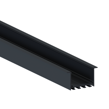 Donel Встраиваемый алюминиевый профиль 65х35х2000. Цвет: RAL9005.,Серия:DN8ALE