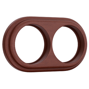 Legend Рамка на 2 поста (итальянский орех) Werkel