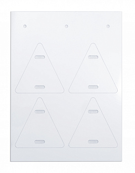 Маркировка для кабеля треугольник 58/55 DKC