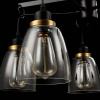 Люстра 5*E27 60Вт Черный IP20 Louise FR4167-PL-05-BL Freya