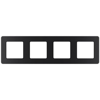 INSPIRIA Рамка горизонт/вертик 4 мест . антрацит IP20 Legrand