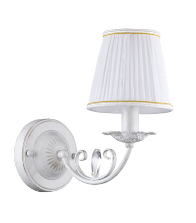 Настенный светильник (бра) 1*E14 40Вт Белый IP20 Bianchi FR2307-WL-01-WG Freya