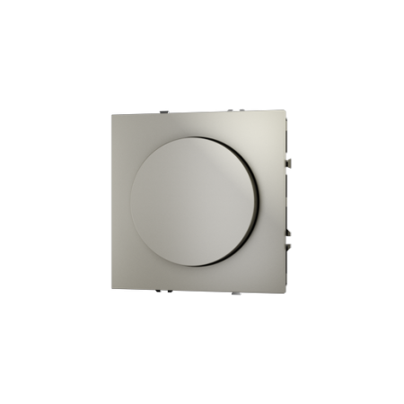 Светорегулятор встраиваемый Voltum S70 поворотно-нажимной 600 Вт, (шелк)