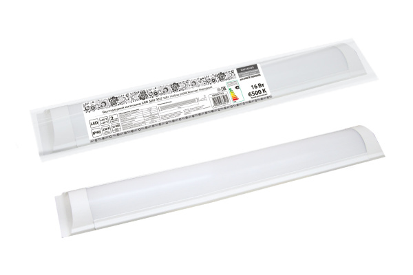 Светодиодный светильник LED ДПО 3017 16Вт 1450лм 6500К Компакт Народный