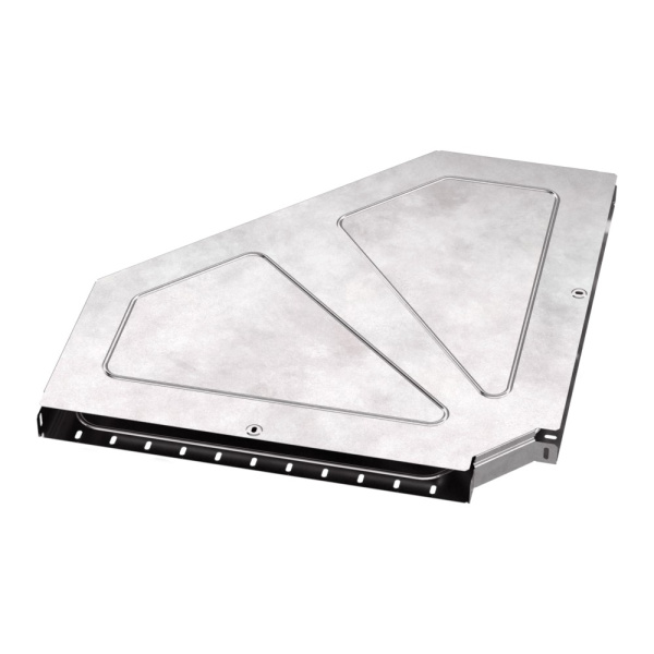 Угол горизонтальный 90 градусов с крышкой Стандарт 600х50 Промрукав